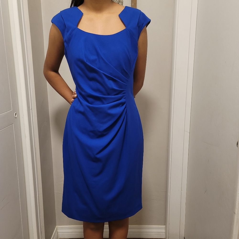 Dana Buchman Blue Dress